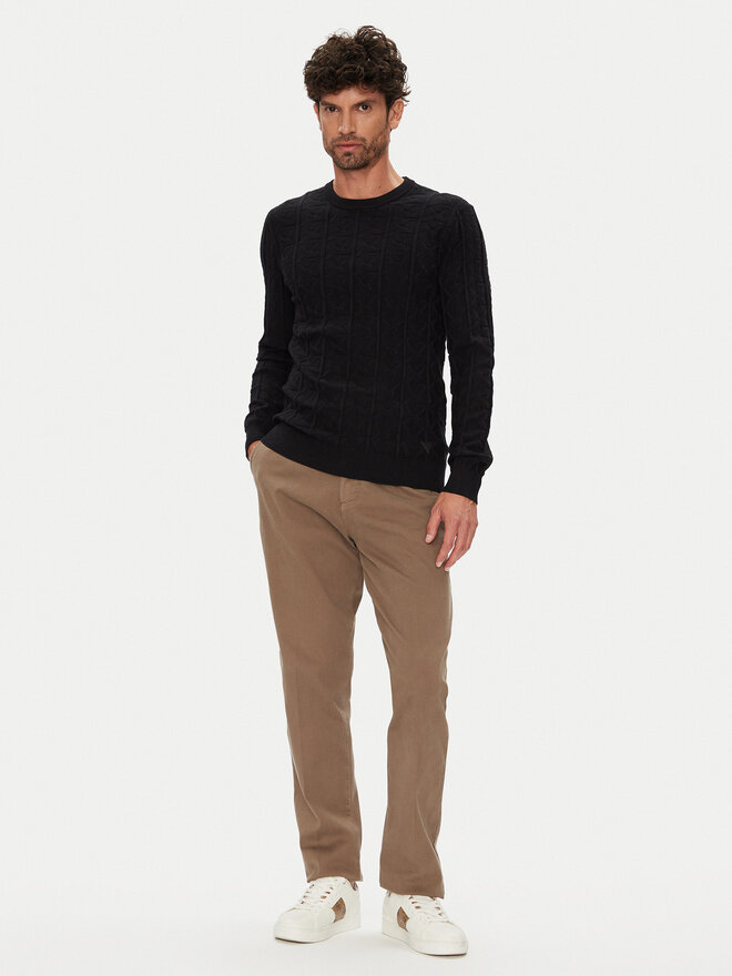 Guess Guess Džemper M5YR07 Z3FC2 Crna Regular Fit