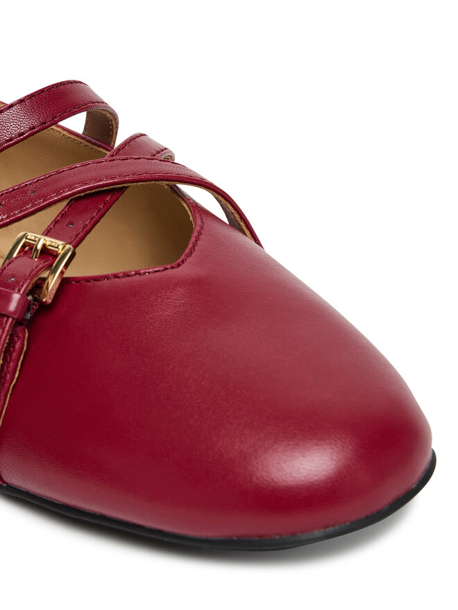 MICHAEL Michael Kors Balerīnas MICHAEL Michael Kors Indy 40T5IDFP2L Bordo