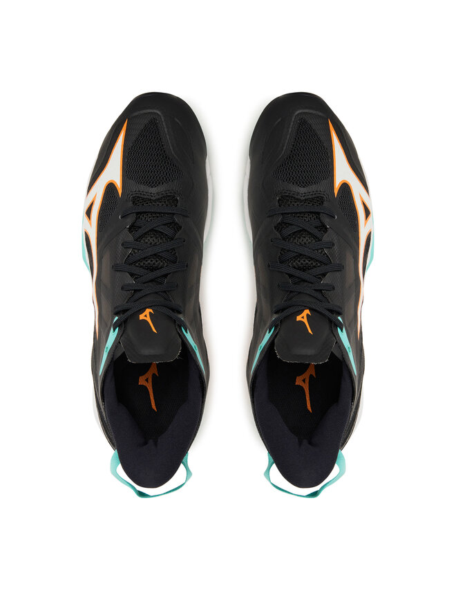 Mizuno Batai uždaroms aikštelėms Mizuno Wave Phantom 4 X1GA2350 Juoda
