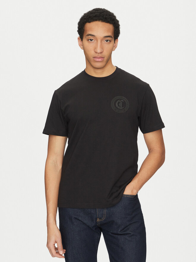 Just Cavalli Just Cavalli Футболка 78OAHT01 Чорний Regular Fit