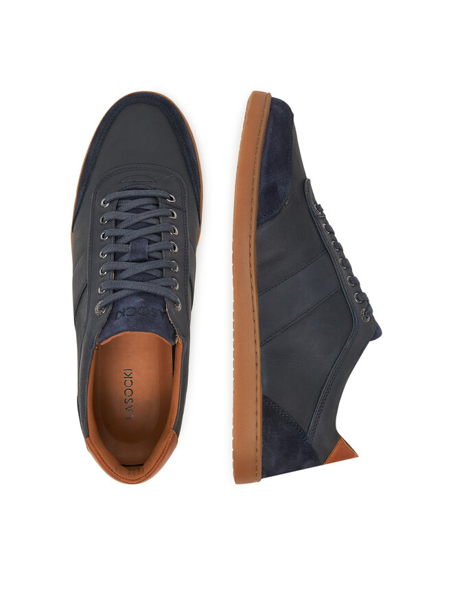 Lasocki Nizki čevlji Lasocki HACKNEY-04 MI24 Mornarsko modra
