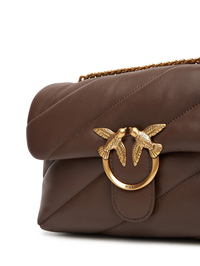 PINKO Handtasche PINKO Love Puff Classic Cl Al 25-26 PLTT 100038 A0F2 Braun