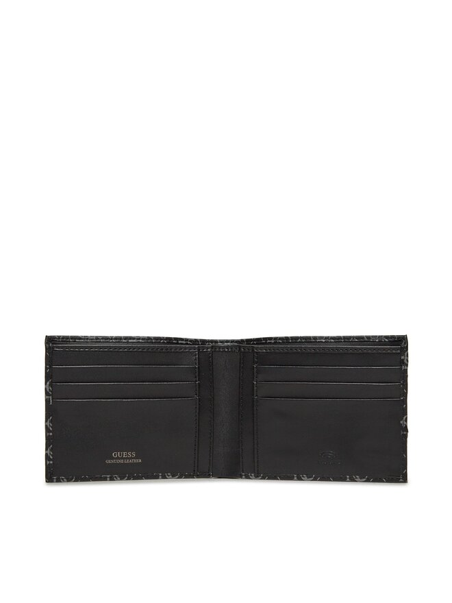 Guess Cartera grande para hombre Guess SMVELE LEA27 Negro