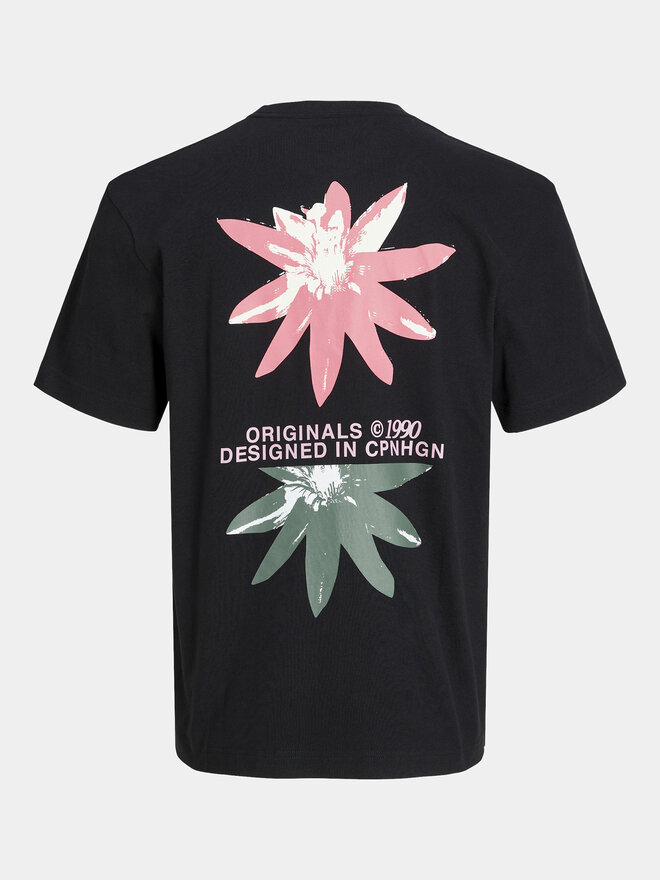 Jack&Jones Junior Jack&Jones Junior T-Shirt Tampa 12254032 Μαύρο Loose Fit