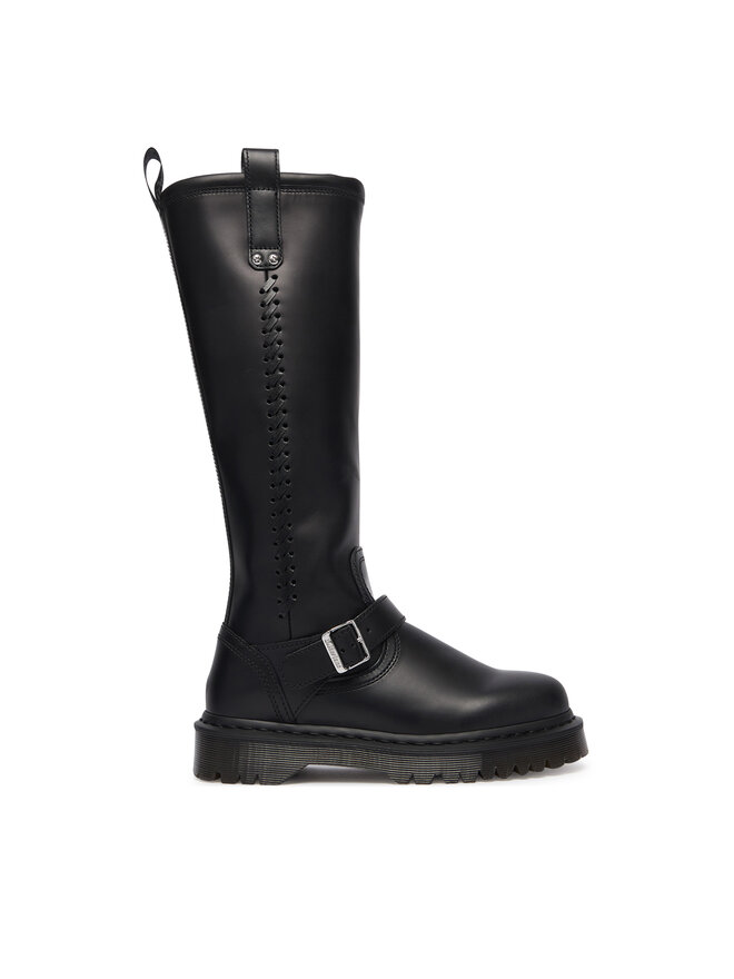 Dr. Martens Stiefel Dr. Martens ANISTONE KNEE HIGH ORLEANS  DM42669001 Schwarz