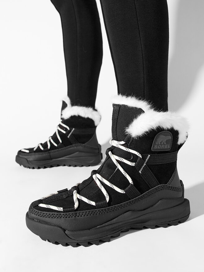 Schneeschuhe Sorel Ona Rmx Glacy Wp NL5050 010 Schwarz eschuhe