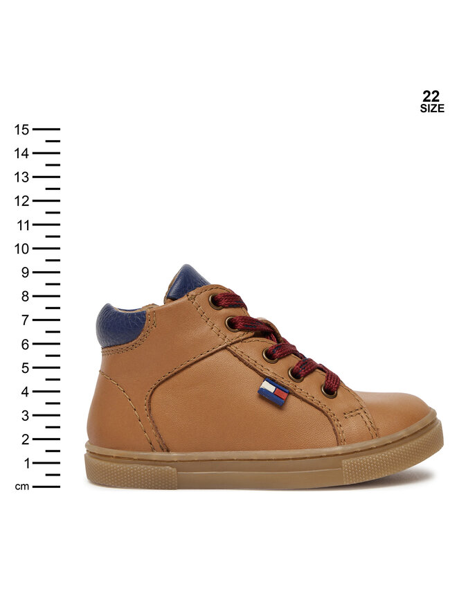 Tommy Hilfiger Μποτίνια Tommy Hilfiger T1X9-33623-0092 Καφέ