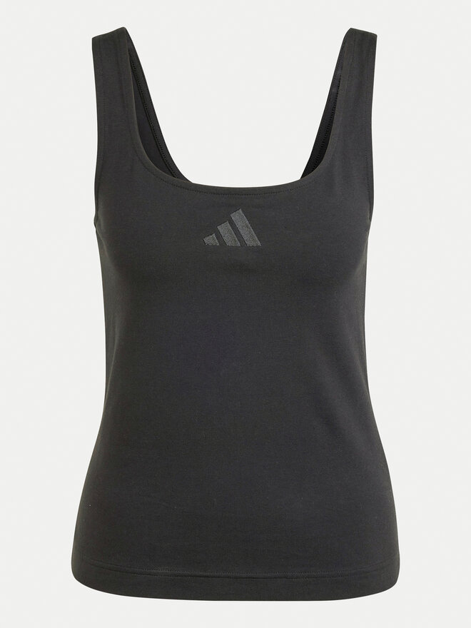 adidas adidas Τοπ All SZN Luxe JJ2336 Μαύρο Slim Fit
