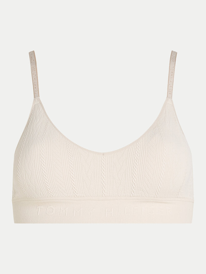 Tommy Hilfiger Tommy Hilfiger Top nedrček UW0UW05501 Bež