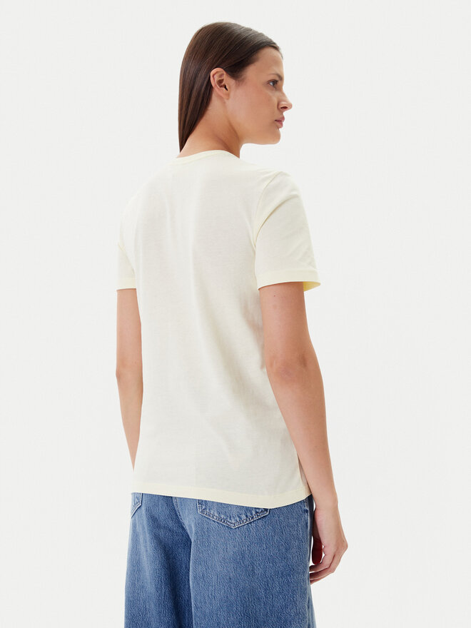 ONLY ONLY Póló Fun Life 15349901 Sárga Regular Fit