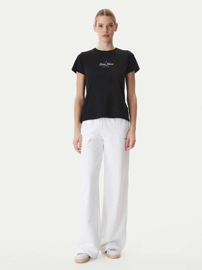 Guess Jeans Guess Jeans Футболка W6RI18 J1314 Чорний Regular Fit