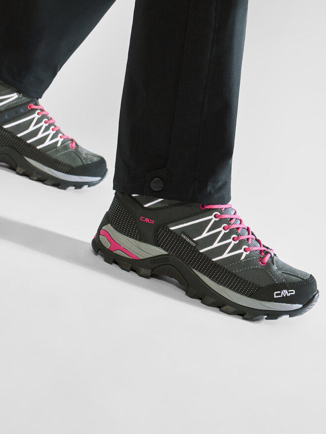 CMP Παπούτσια πεζοπορίας CMP Rigel Mid Wmn Trekking Shoes Wp 3Q12946 Γκρι