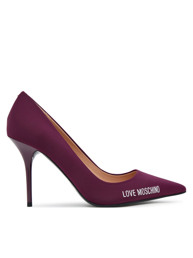 LOVE MOSCHINO Tacón de aguja LOVE MOSCHINO JA10299G1NIM055641 Guinda/burdeos