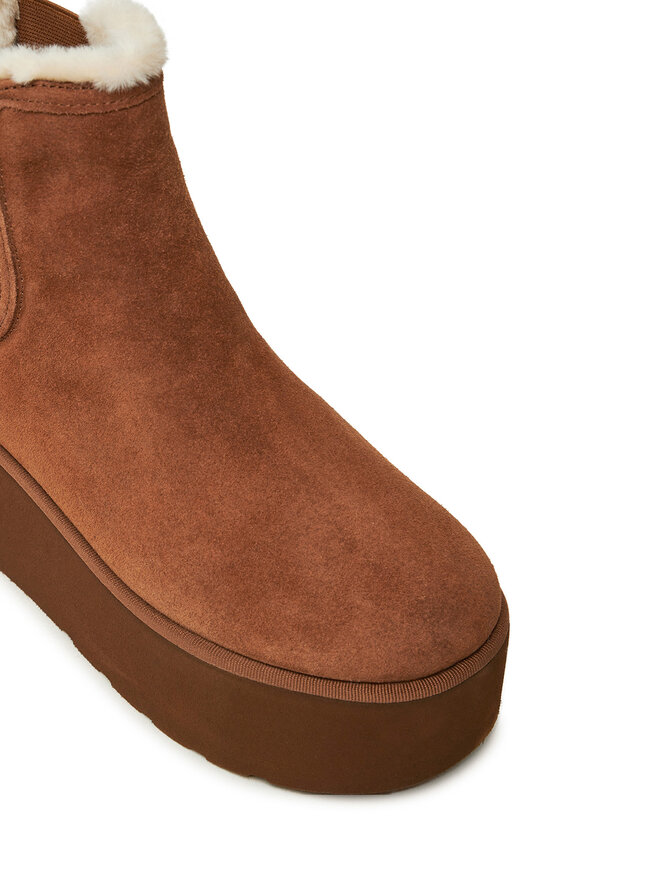 Guess Bokacsizma Guess Jilaine2 FLFJL2 LEA10 Barna