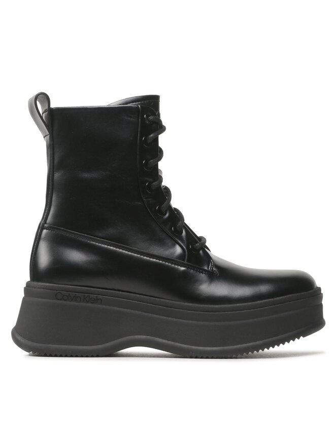 Calvin Klein Botine Calvin Klein Pitched Combat HW0HW01599 Negru