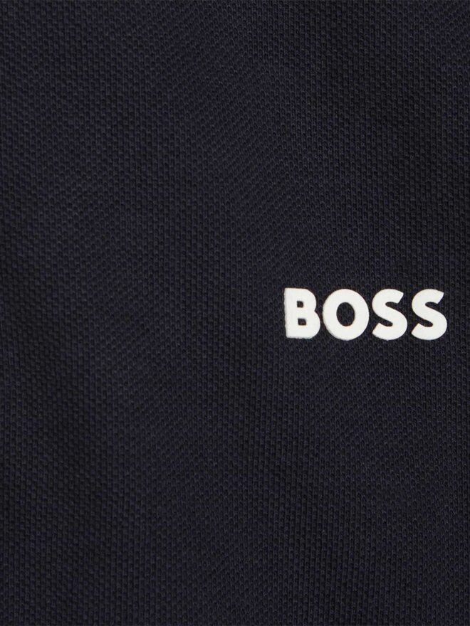 BOSS Boss Поло J25P26 S Cиній Regular Fit