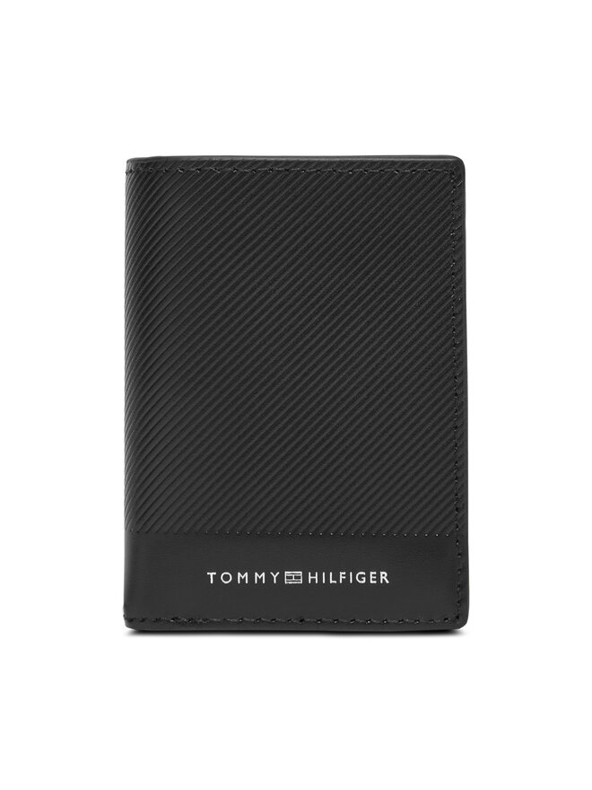 Tommy Hilfiger Veľká pánska peňaženka Tommy Hilfiger Th Foundation Bifold AM0AM13511 Čierna