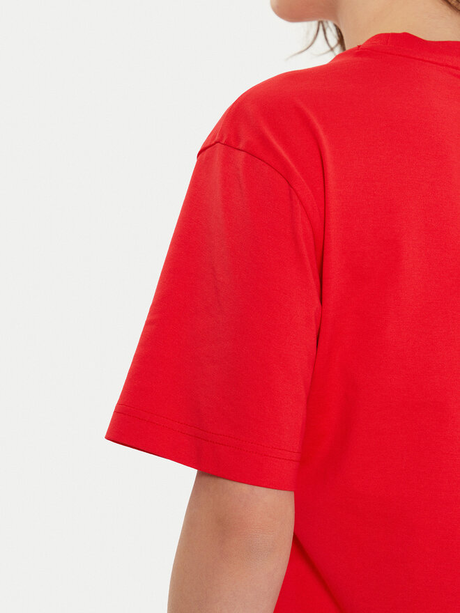 Lacoste Lacoste Marškinėliai TF7215 Raudona Regular Fit