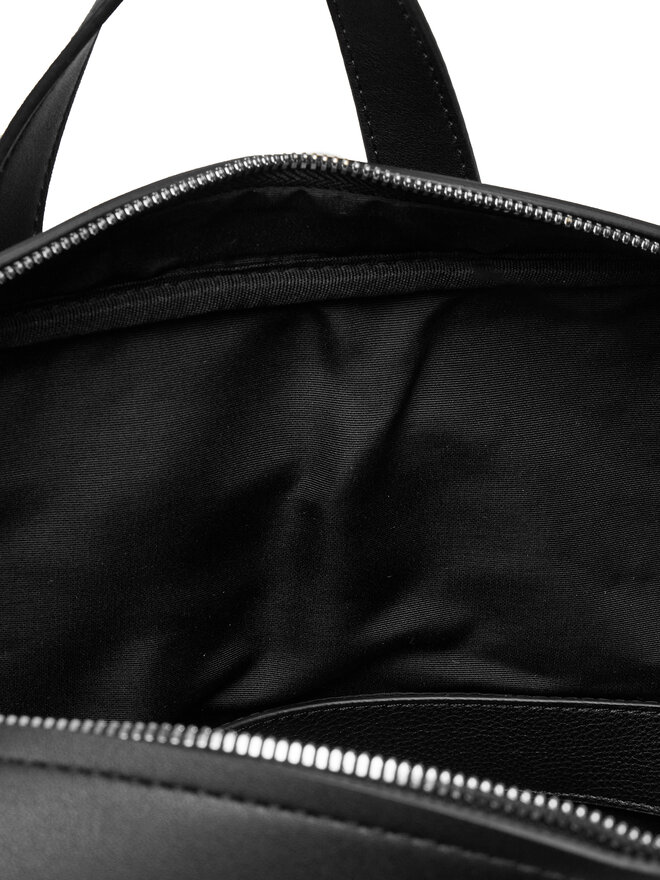 Calvin Klein Batoh Calvin Klein Micro Pebble Slim Sq Bp 42 LV04D3005G Černá