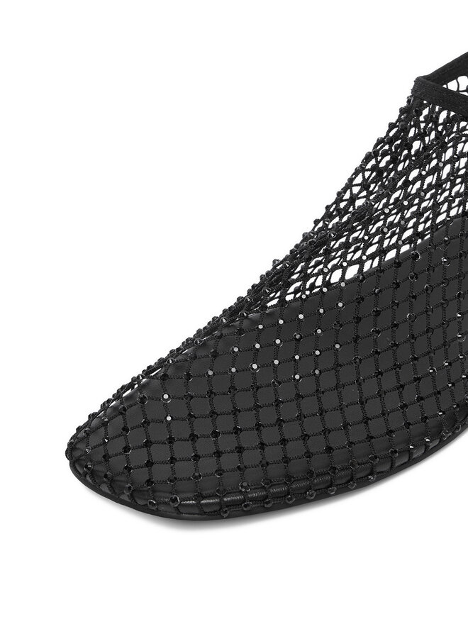 Eva Minge Ballerinas Eva Minge EO-SHAY-LT2571-1H Schwarz