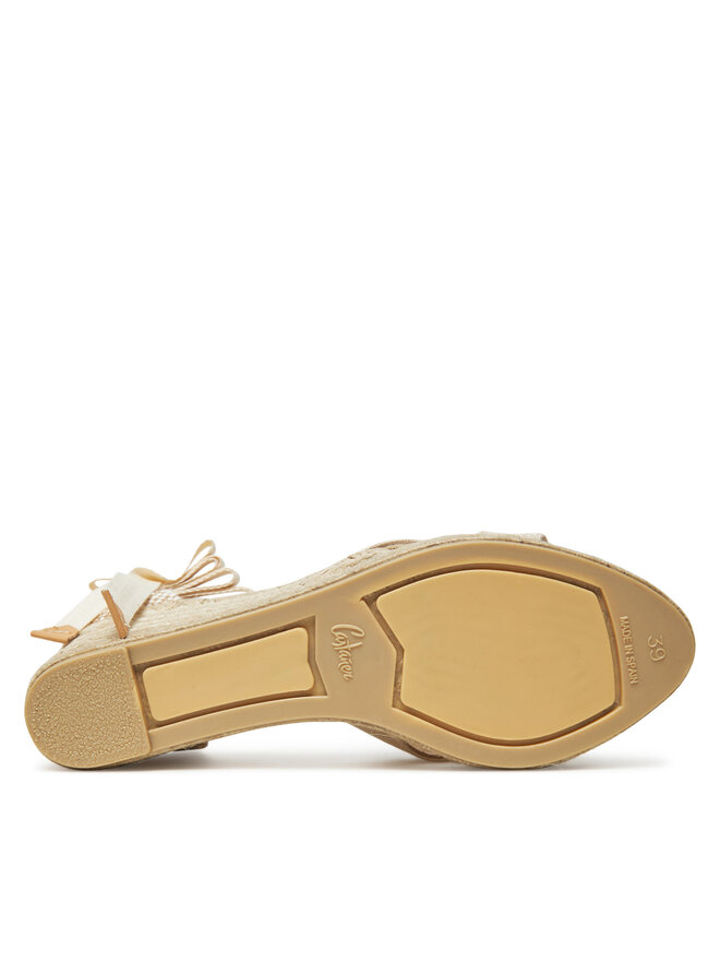 Castañer Espadrilky Castañer Bailey 025677 Béžová