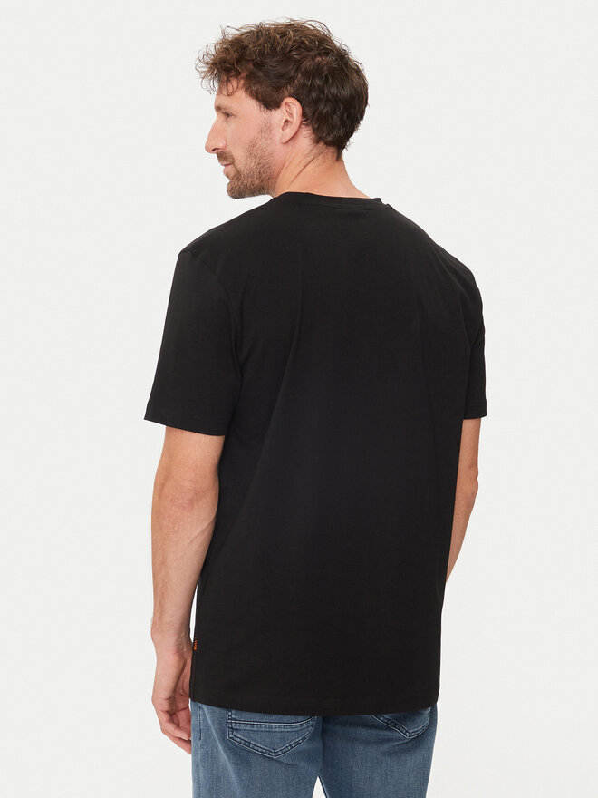 BOSS BOSS Camiseta Te_Sea_Horse 50515626 Negro Regular Fit