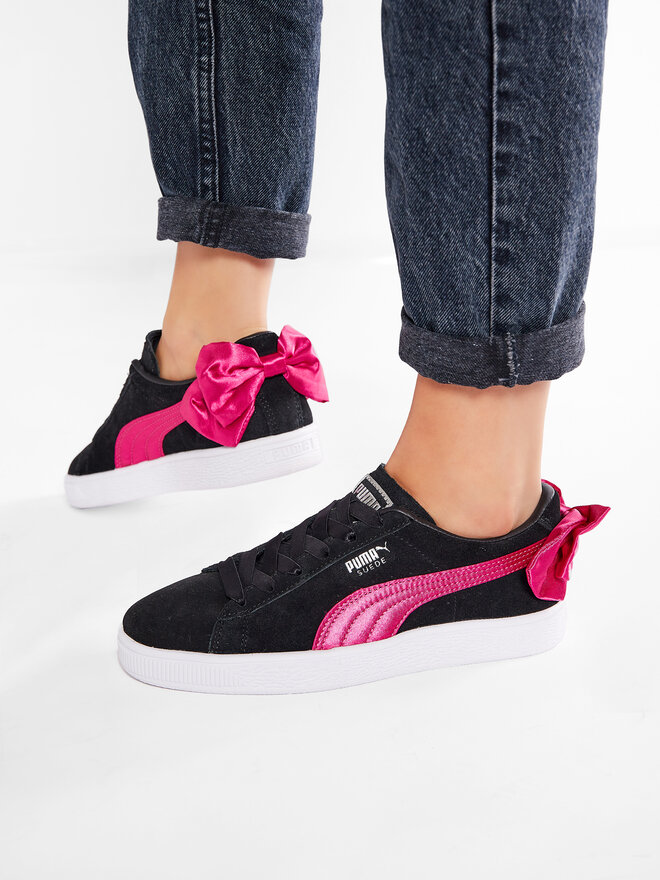 Sneakers Puma Suede Bow Jr 367316 04 Schwarz de.eschuhe.ch