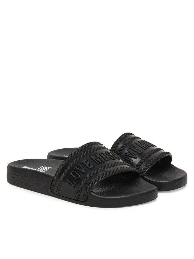 LOVE MOSCHINO Шльопанці LOVE MOSCHINO JA28342G0OI22000 Чорний