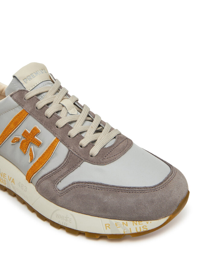 Premiata Sneakersy Premiata Lander Var 7201 Sivá