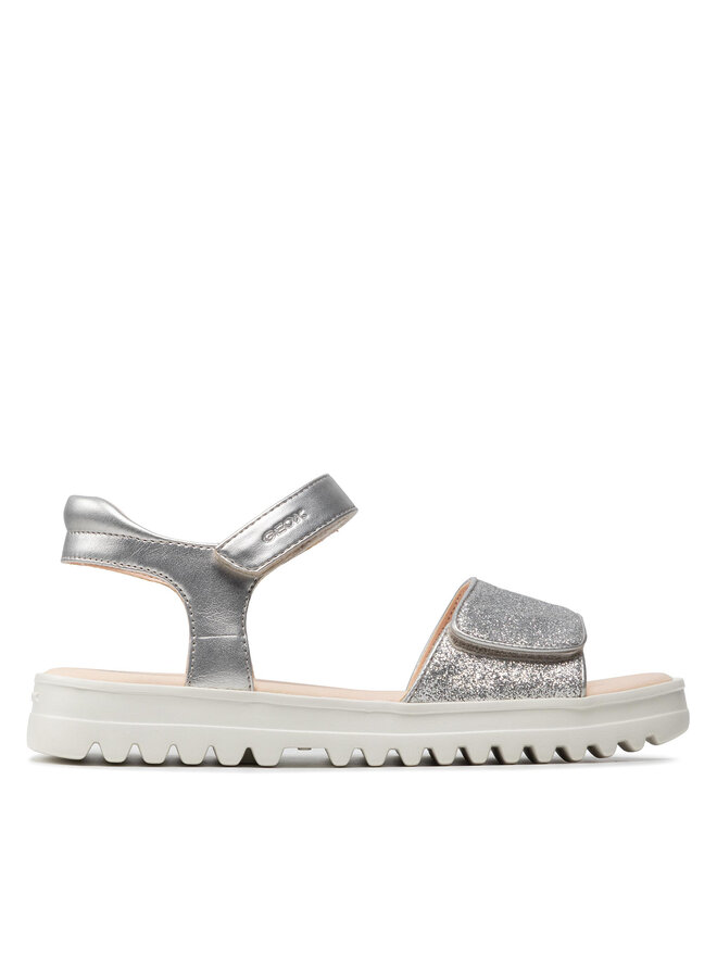 Sandali geox argento online