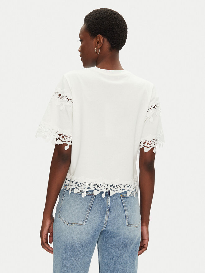 Morgan Morgan Camiseta 251-DFUTUR M Blanco Regular Fit