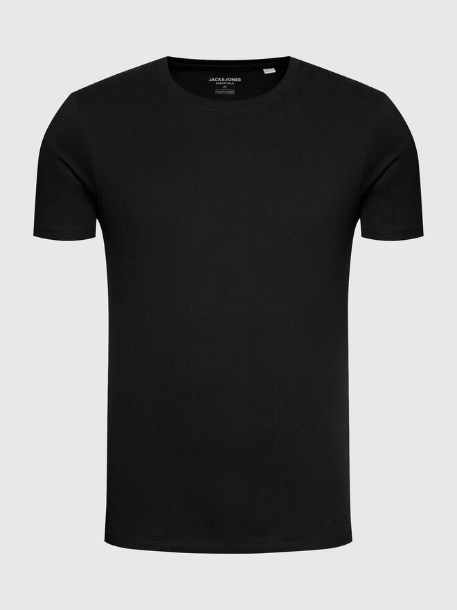 Jack&Jones Jack&Jones Σετ 2 T-Shirts Basic Crew Neck 12133913 Μαύρο Regular Fit