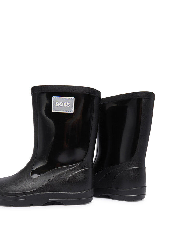 BOSS Guminiai batai BOSS J52581 M Juoda