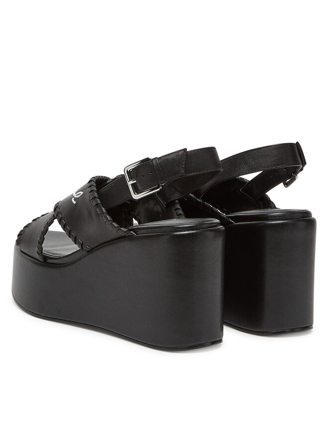 KARL LAGERFELD Sandály KARL LAGERFELD Wendy KL33372 Černá