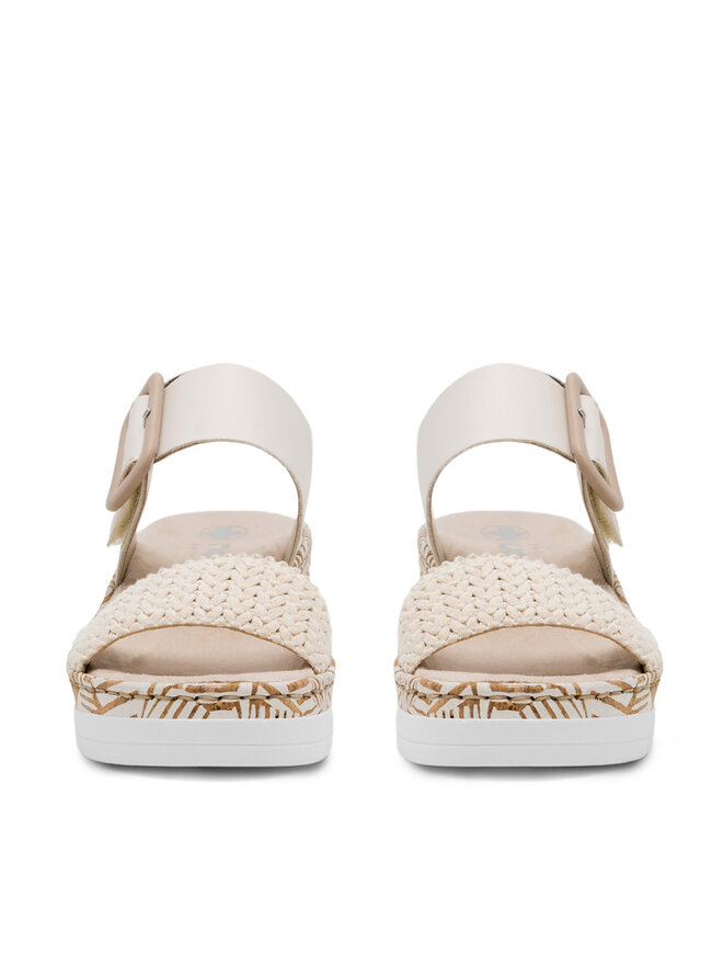 Rieker Sandalen Rieker V3950-61 Écru