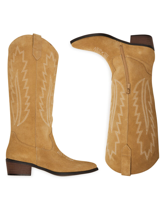 DeeZee Cowboystiefel DeeZee 3523-1 Braun
