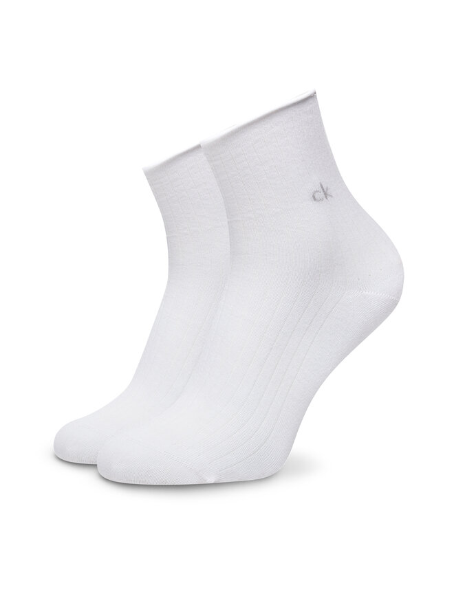 Calvin Klein Κάλτσες Ψηλές Γυναικείες Calvin Klein 701229681 Λευκό