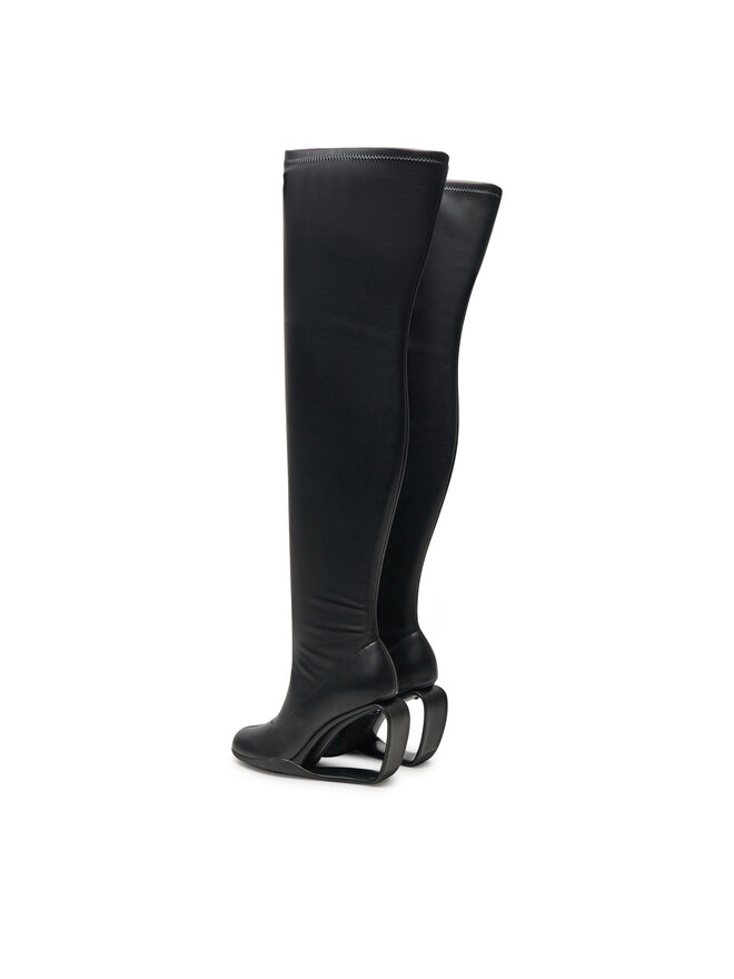 United Nude Mušketýrky United Nude Mobius Long Boot Hi II 10751849177 Černá