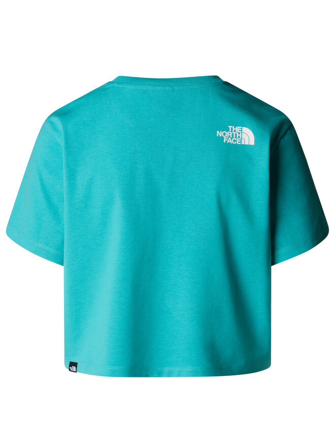 The North Face The North Face Marškinėliai Simple Dome NF0A87U4 Mėlyna Loose Fit