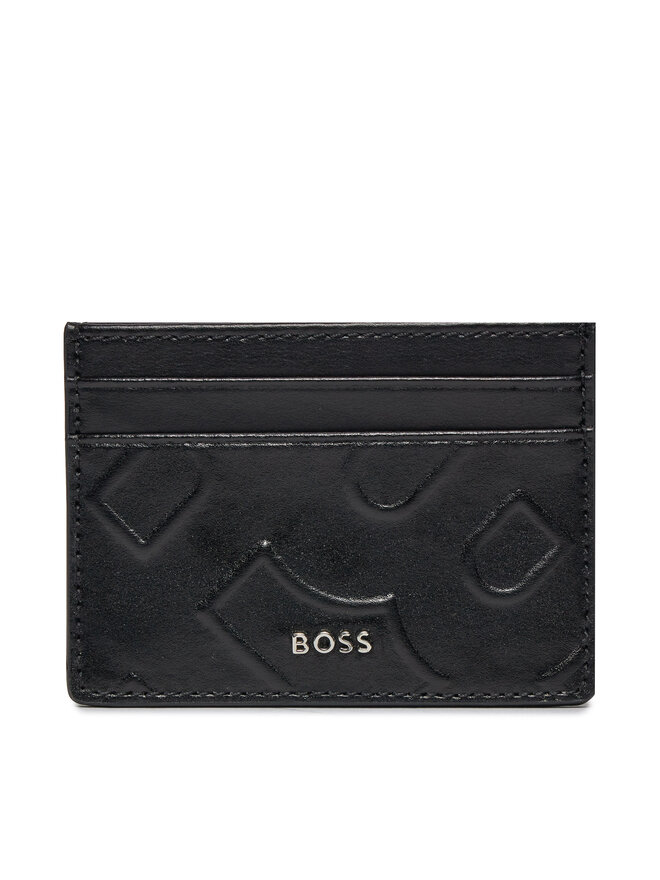 BOSS Sada peněženka a pouzdro na karty Boss Gbbm 8Cc Card Case 50513668 Černá