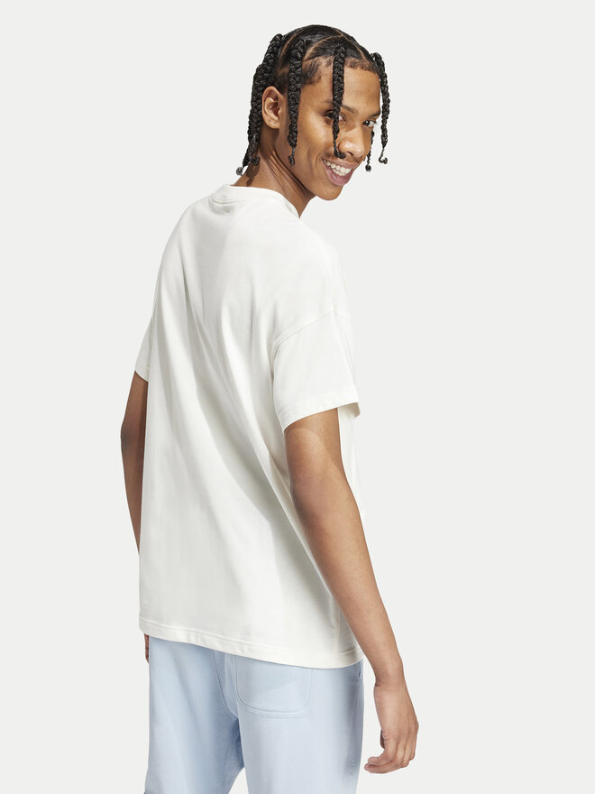 adidas adidas Marškinėliai ALL SZN IV5217 Balta Loose Fit