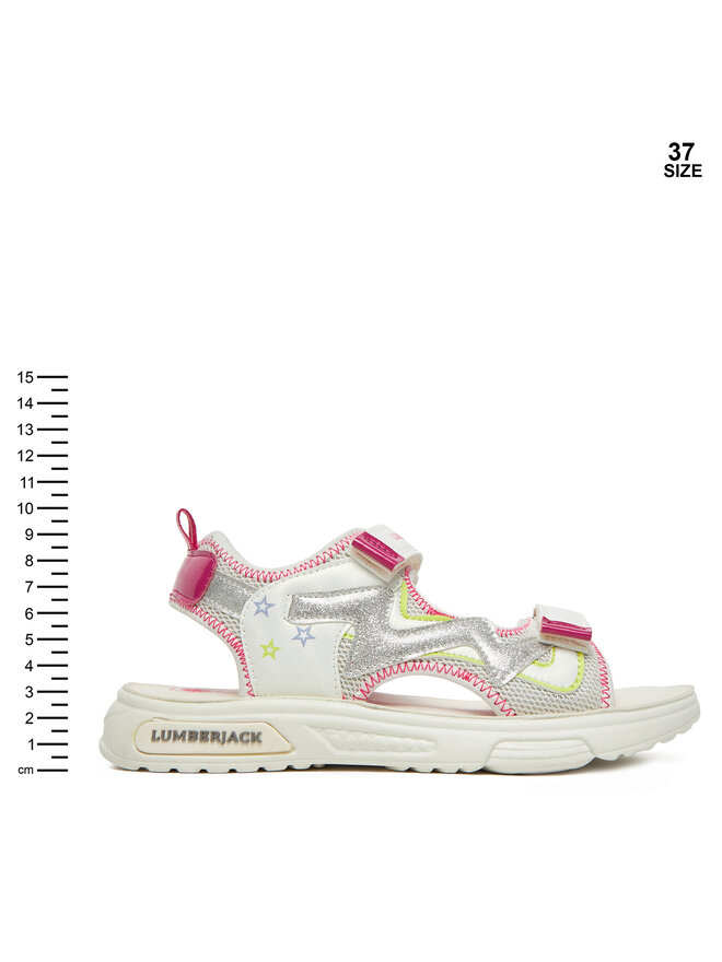 Lumberjack Sandalen Lumberjack LJ-SGI4706-002-Z25-CA001 S Weiß