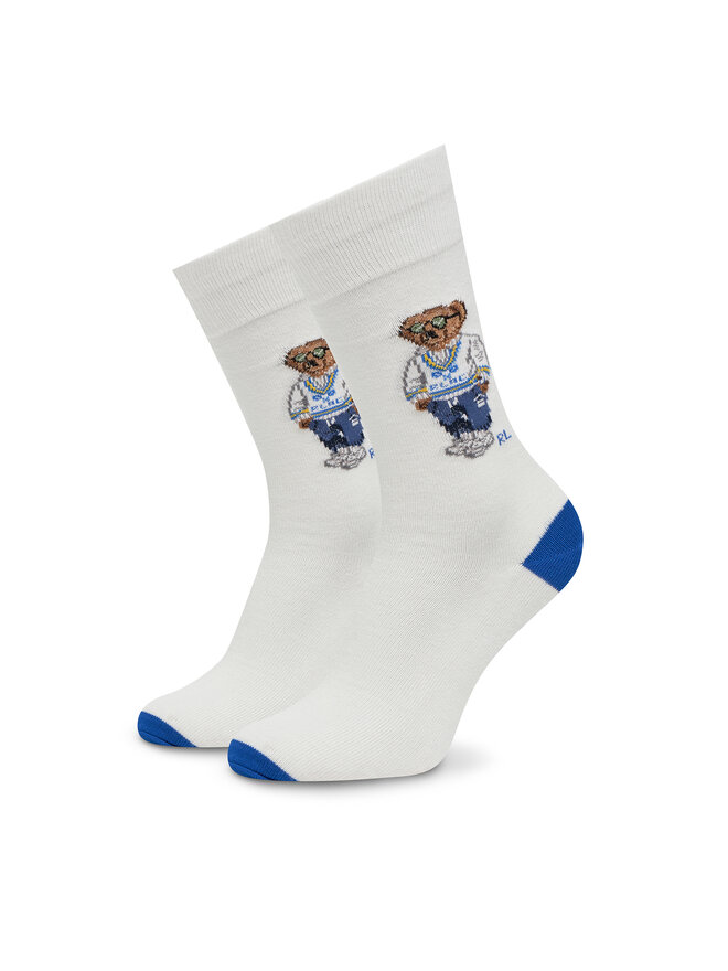 Polo Ralph Lauren 3 pares de calcetines altos para hombre Polo Ralph Lauren 449973050001 De color