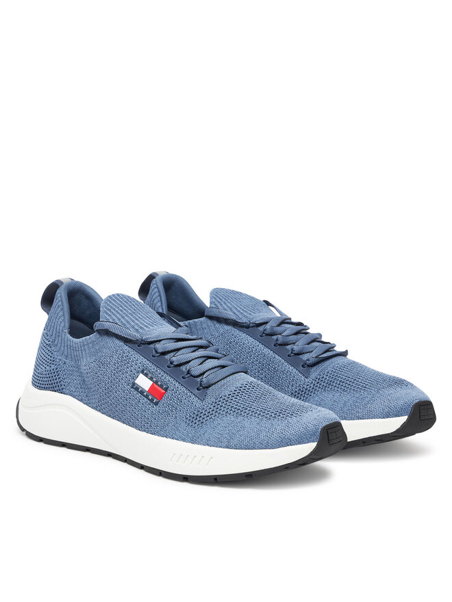 Tommy Jeans Tenisice Tommy Jeans Tjm Runner Knitted EM0EM01580 Plava
