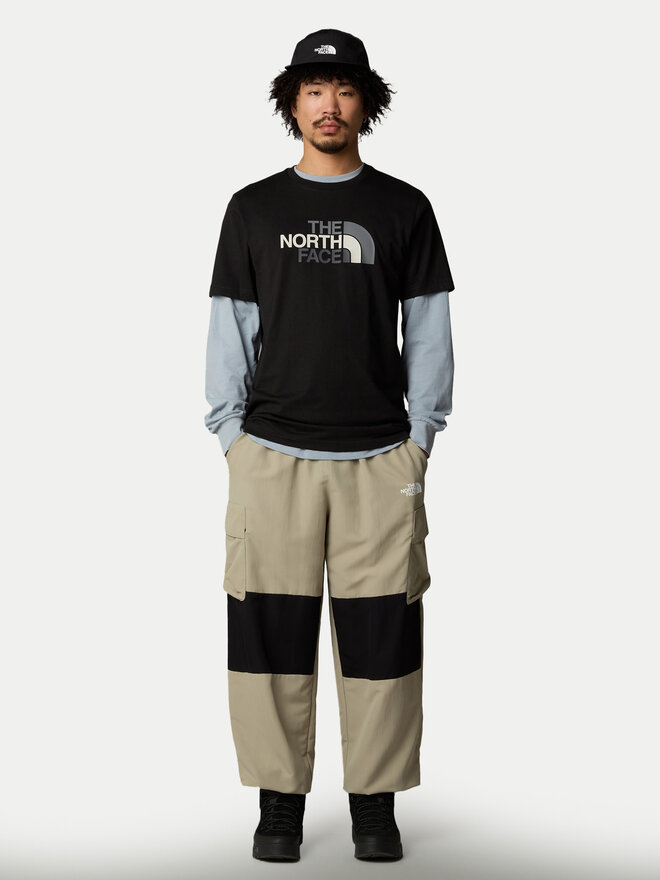 The North Face The North Face Marškinėliai Easy NF0A8A6C Juoda Regular Fit