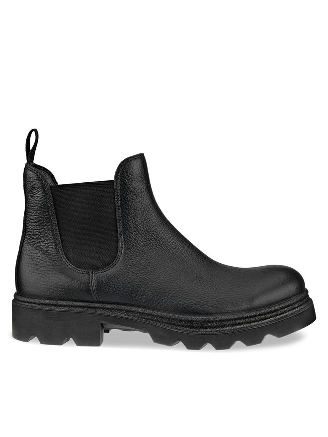 ECCO Členková obuv s elastickým prvkom ECCO Grainer M 21475401001 Čierna