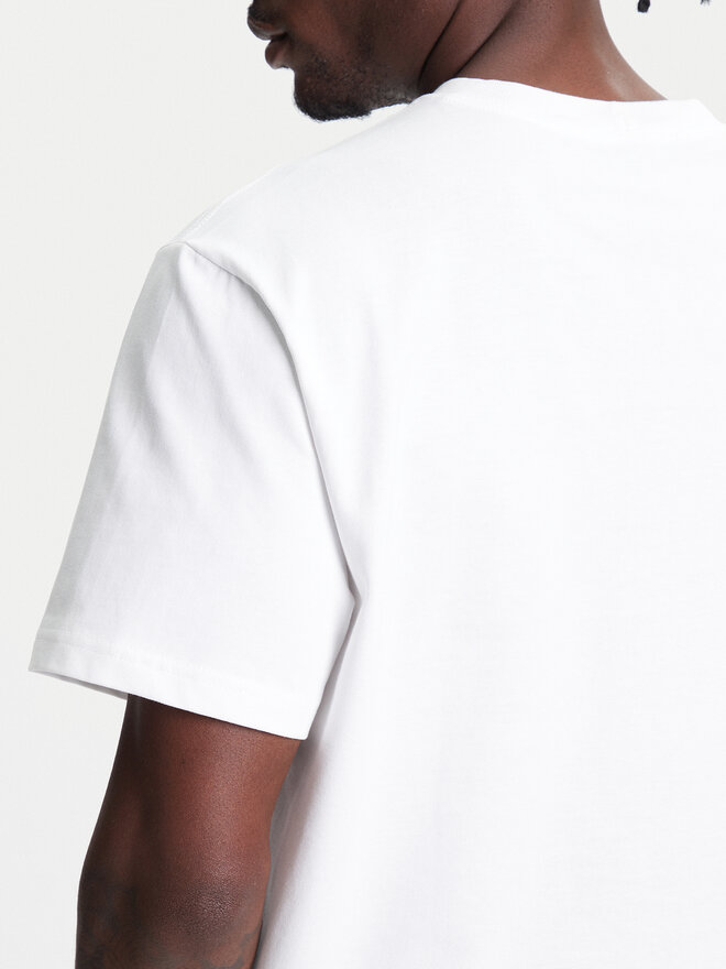 United Colors Of Benetton United Colors Of Benetton Camiseta 3MI6U109O Blanco Oversize