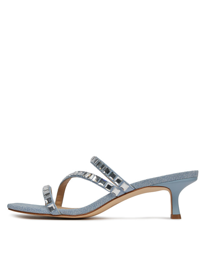 MICHAEL Michael Kors Klapki MICHAEL Michael Kors Celia Kitten Slide 40R4CIMS2S Błękitny