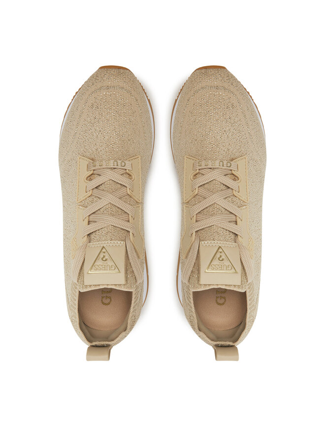 Guess Sneakersy Guess FLPEST FAB12 Beżowy