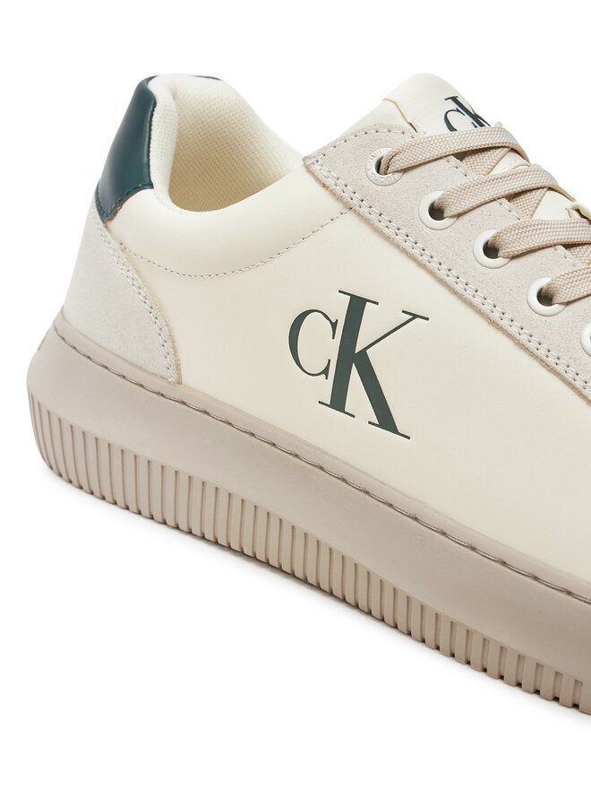Calvin Klein Jeans Sneakers Calvin Klein Jeans Chunky YM0YM01123 Écru